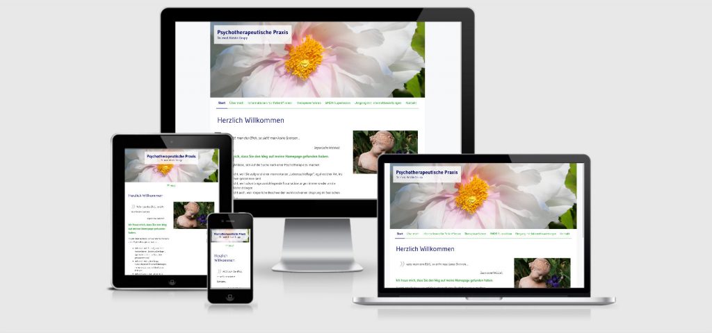 Webdesign Dr. med. Kristin Grupp